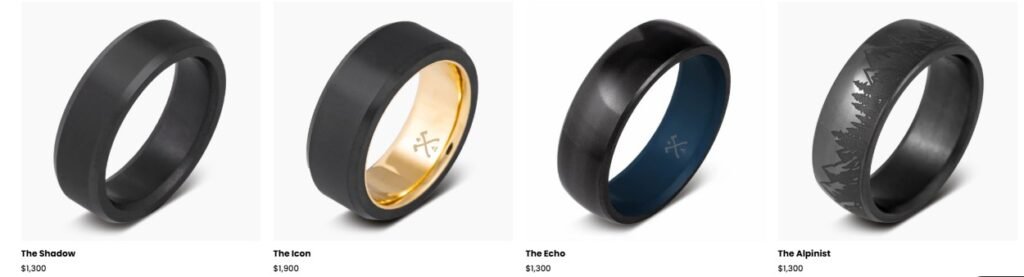 Save big on wedding band with diamonds for men with Manly Bands discount code